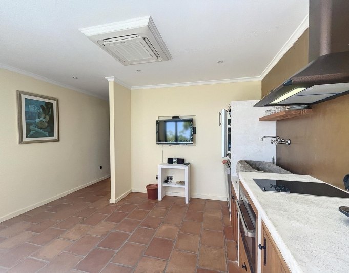 Villa en primera línea con vistas al mar