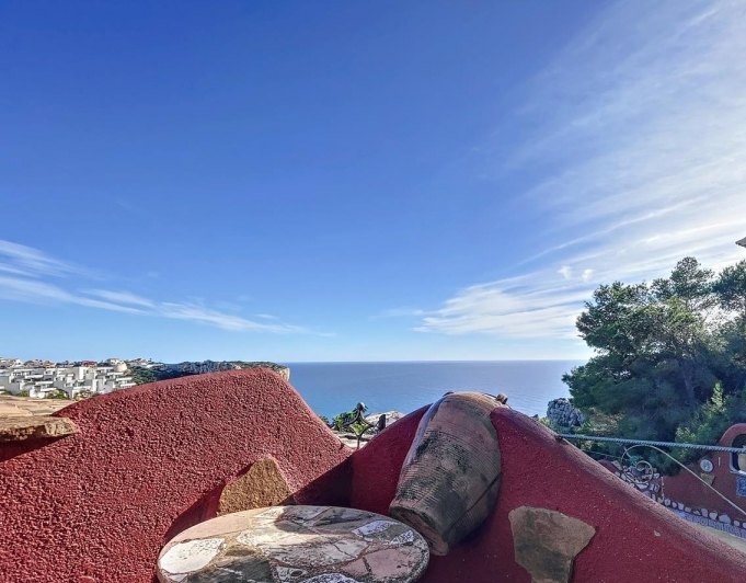 Impresionante villa con vistas al mar