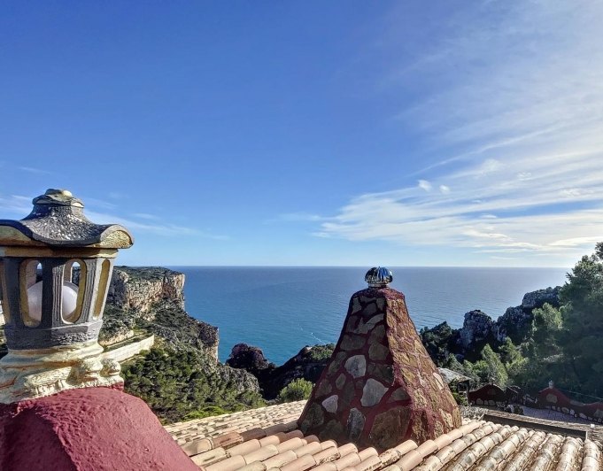 Impresionante villa con vistas al mar