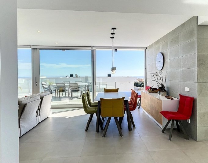 Cumbre del Sol villa de lujo moderno con vistas panorámicas al mar