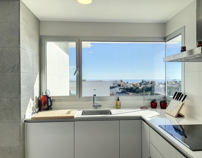 Cumbre del Sol villa de lujo moderno con vistas panorámicas al mar