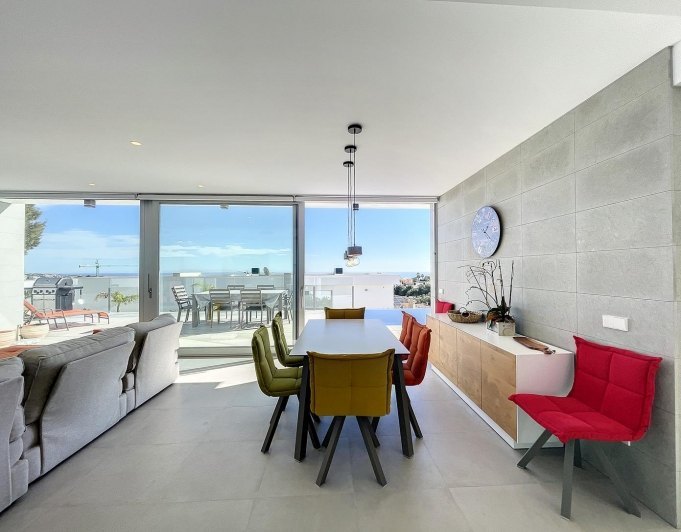 Cumbre del Sol villa de lujo moderno con vistas panorámicas al mar