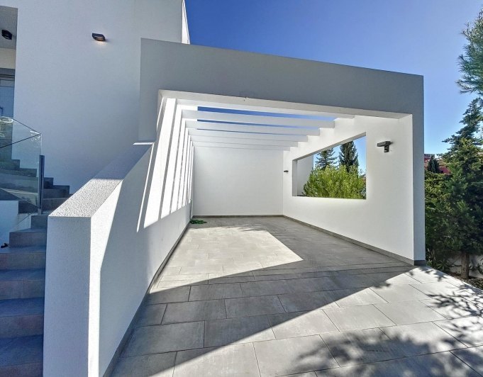 Cumbre del Sol villa de lujo moderno con vistas panorámicas al mar
