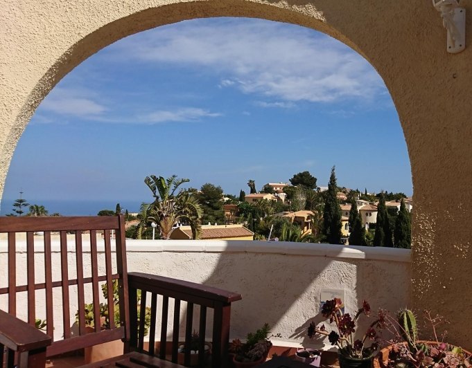 Cumbre del Sol espectacular villa mediterránea con vistas al mar