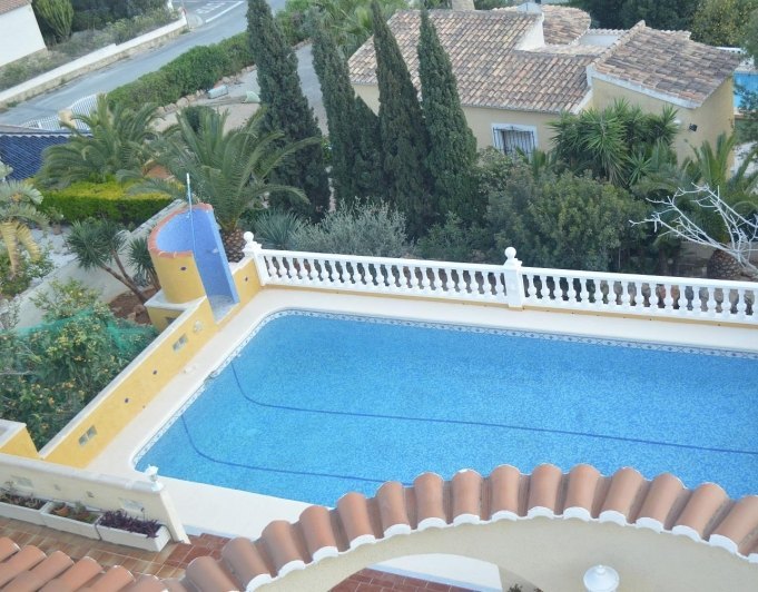 Cumbre del Sol espectacular villa mediterránea con vistas al mar