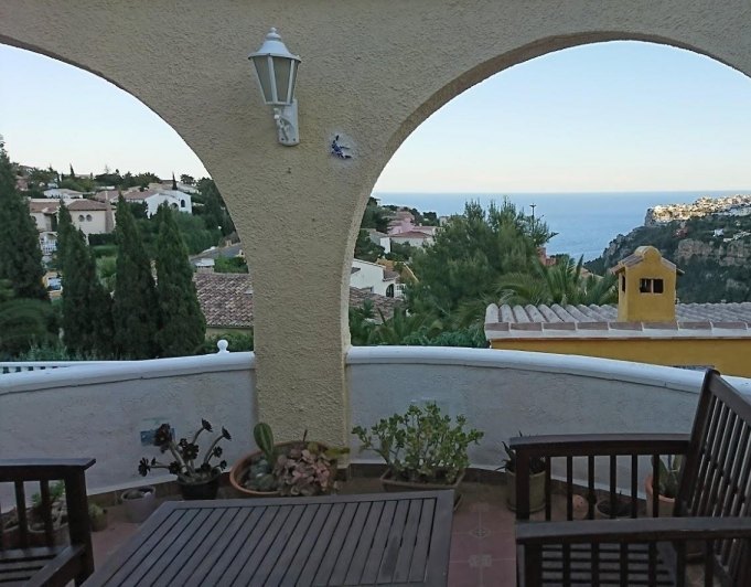 Cumbre del Sol espectacular villa mediterránea con vistas al mar