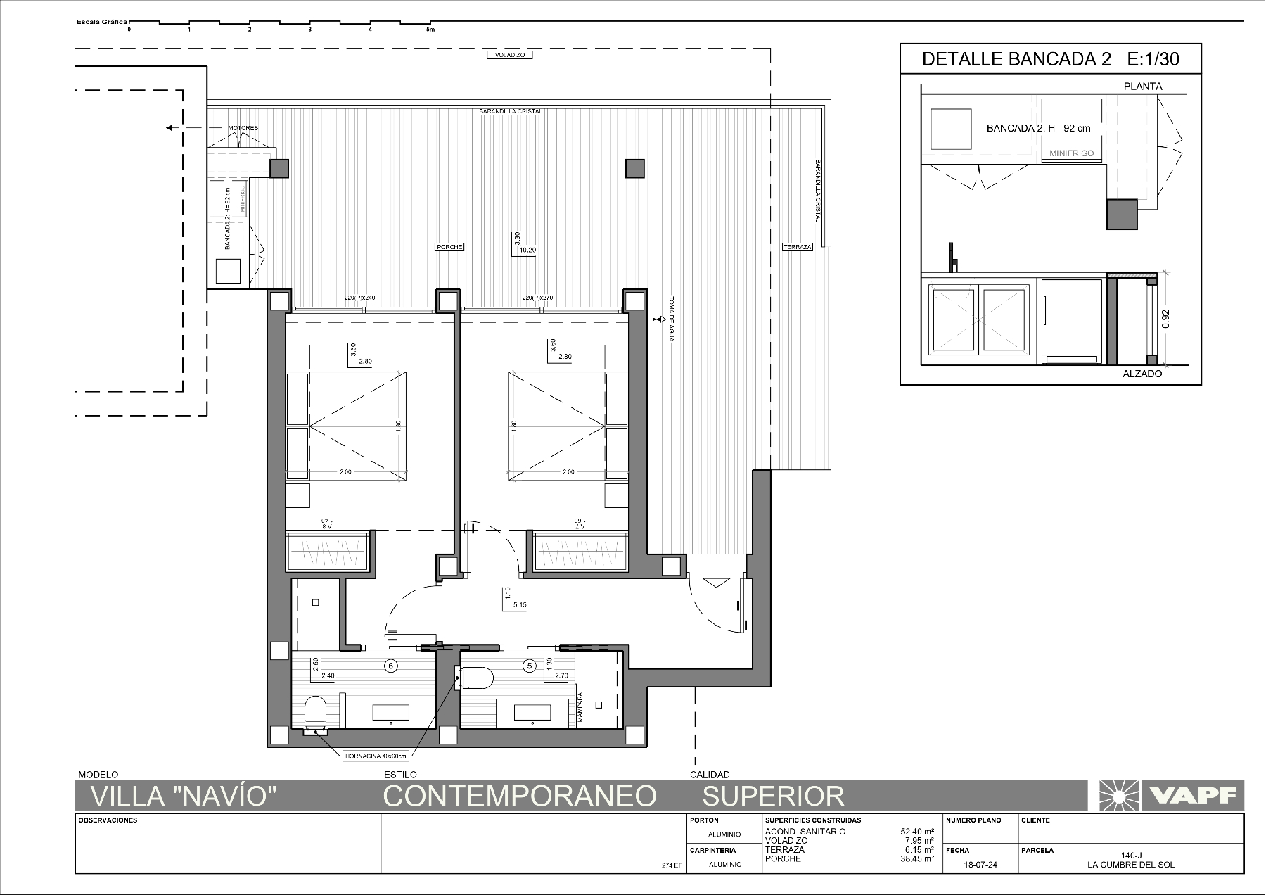 Cumbre del Sol Villa de lujo con vistas panorámicas en residencial Jazmines