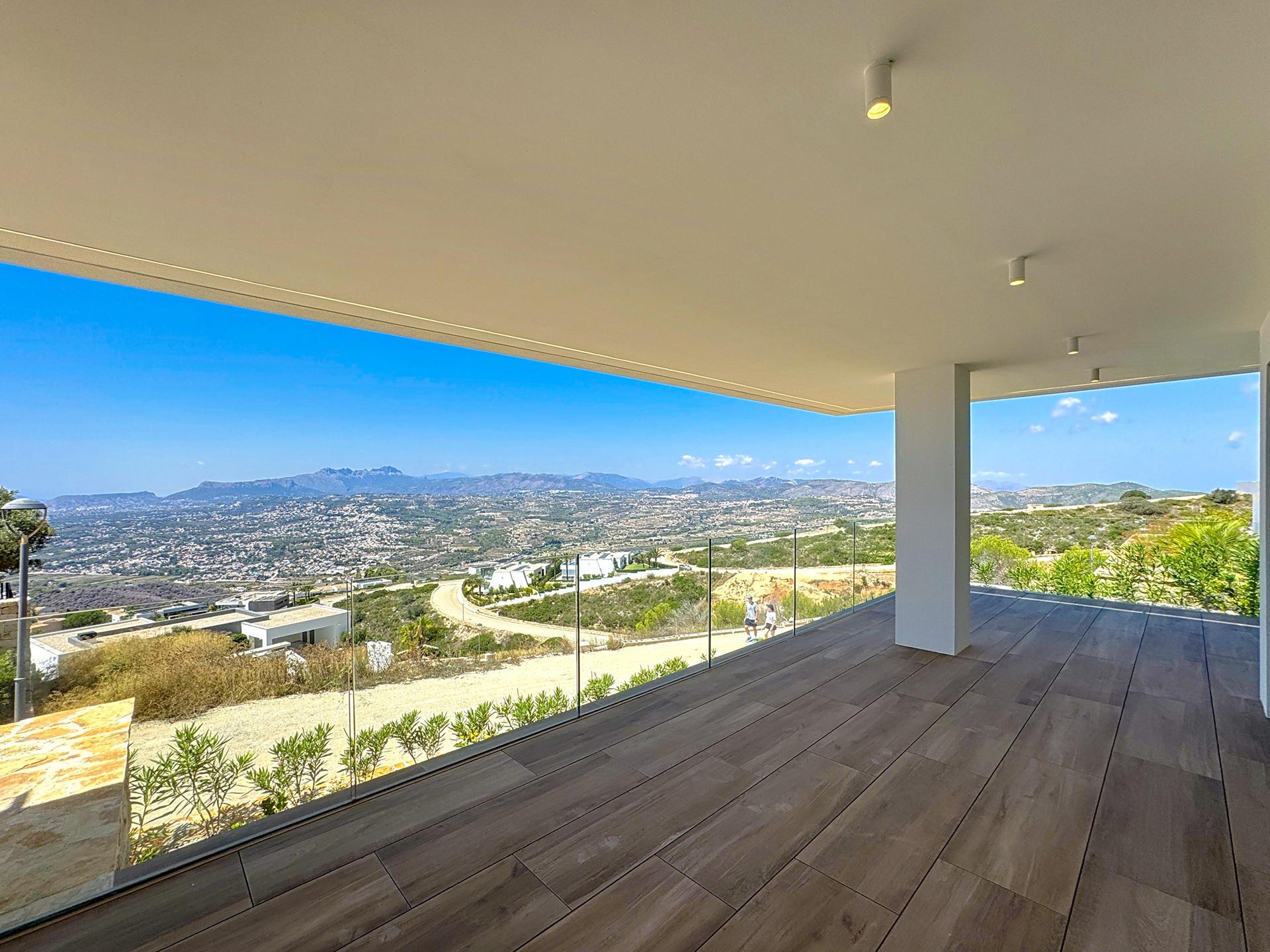 Cumbre del Sol Villa de lujo con vistas panorámicas en residencial Jazmines