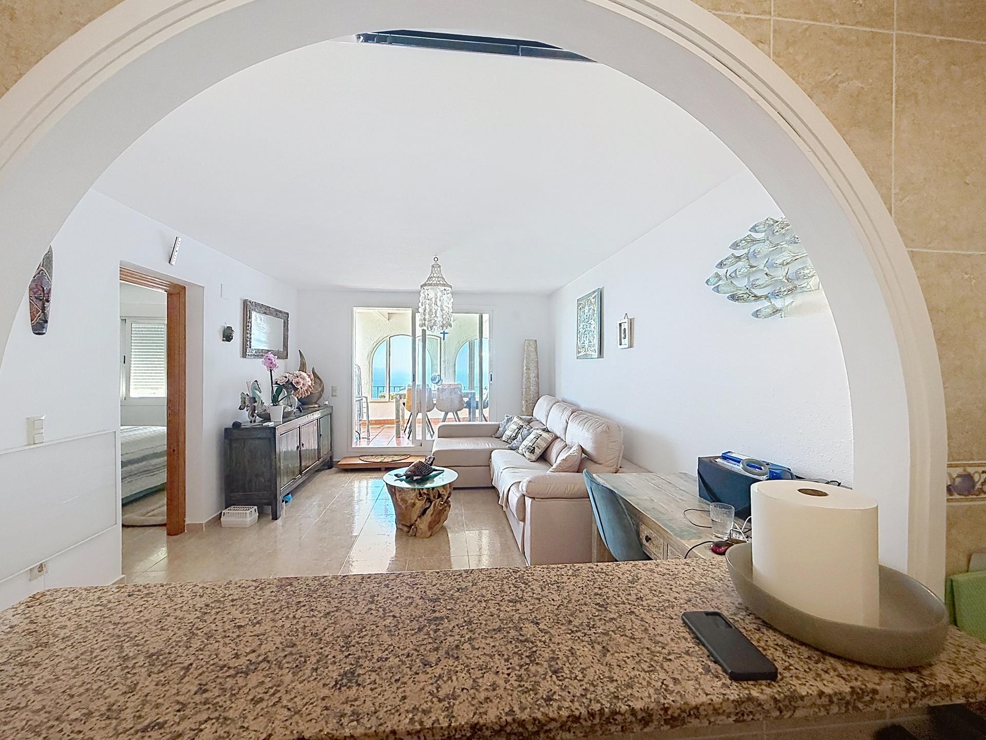 Apartamento en venta en Pueblo Panorama, Cumbre del Sol, con vistas panorámicas al mar