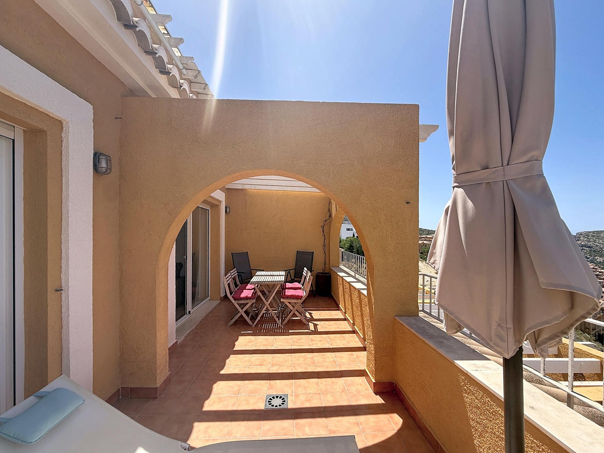 Cumbre del sol apartamento con vistas abiertas al valle de moraira costa blanca norte