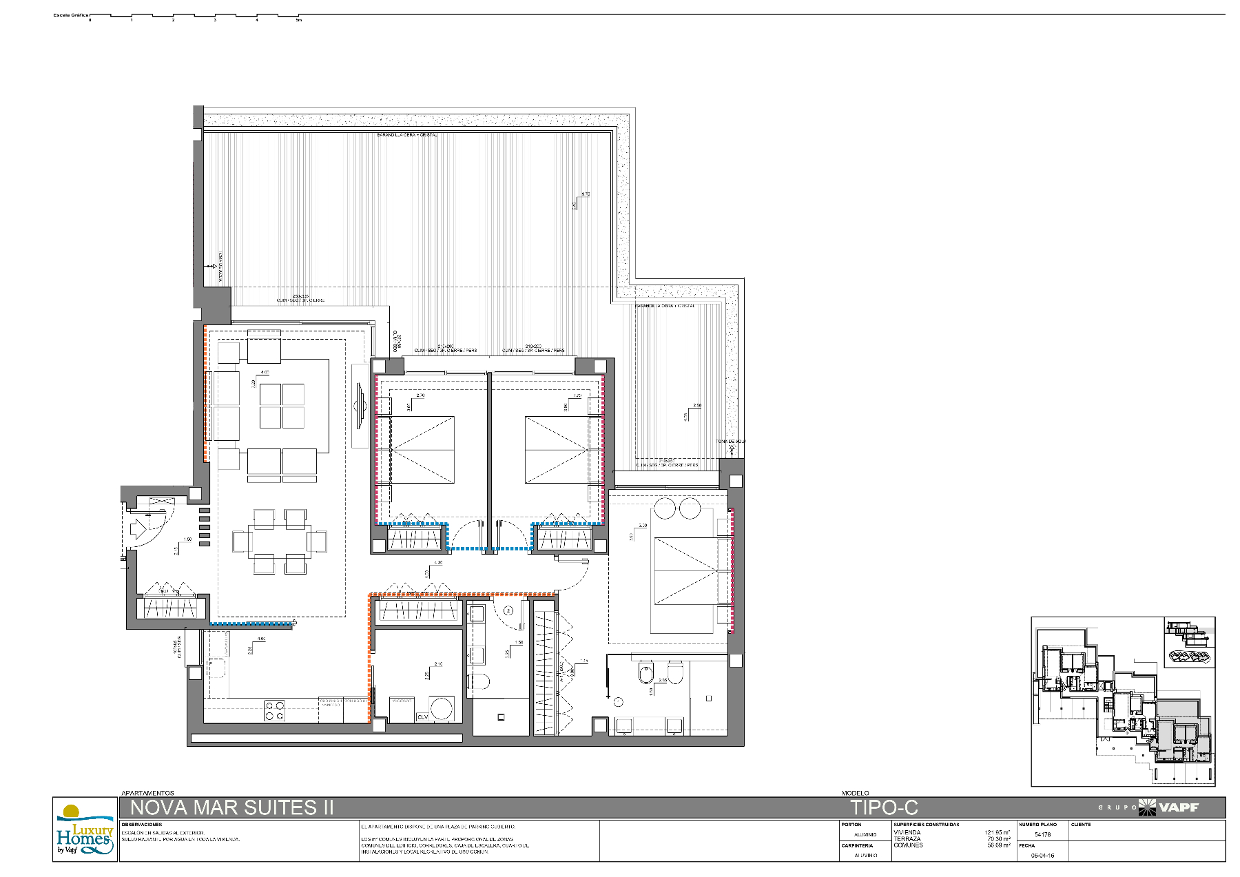 Apartamento en Novamar Suites II, Cumbre del Sol, Costa Blanca Norte
