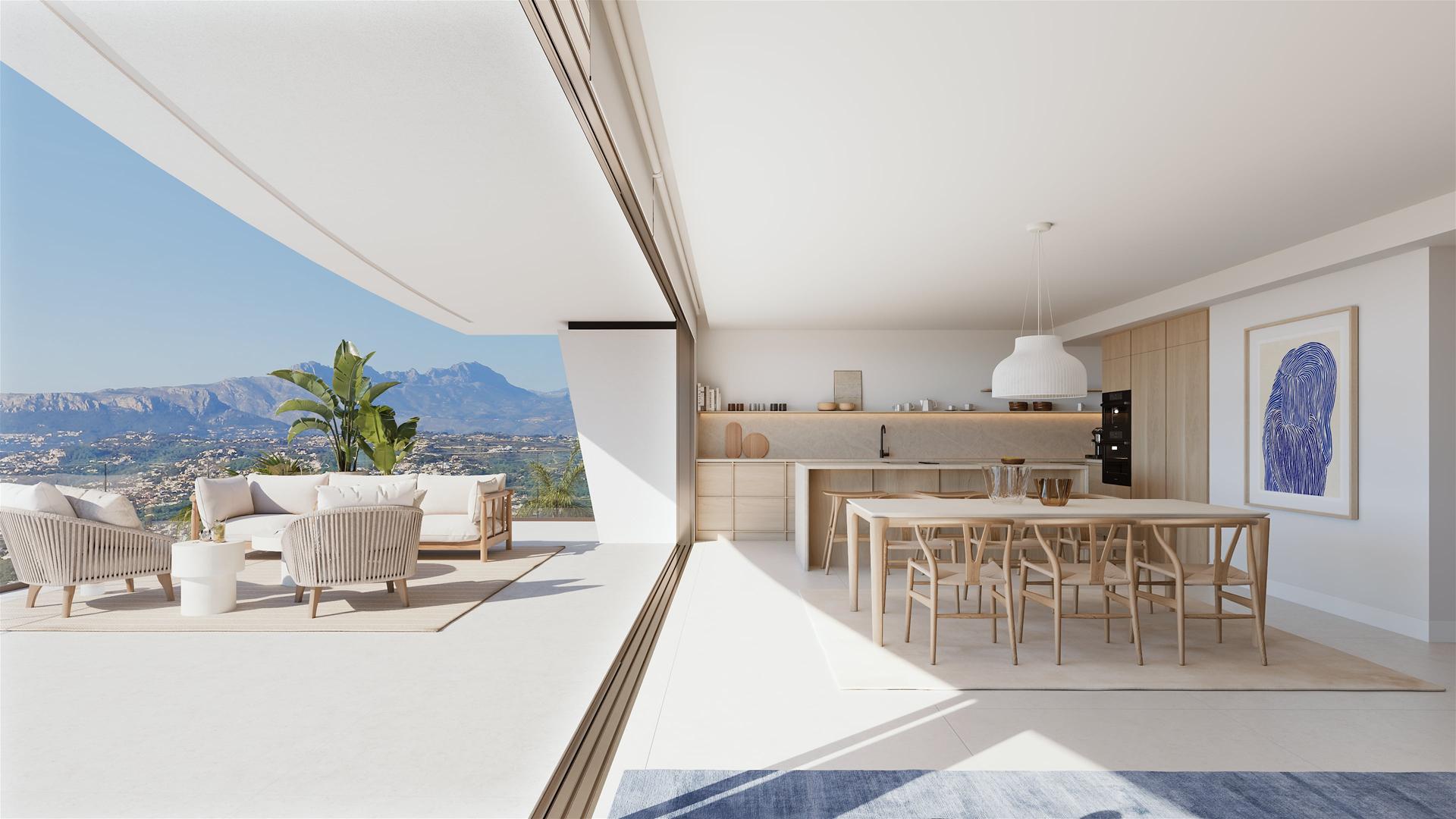 Villa in Residencial Jazmines, Cumbre del Sol, Costa Blanca Noord
