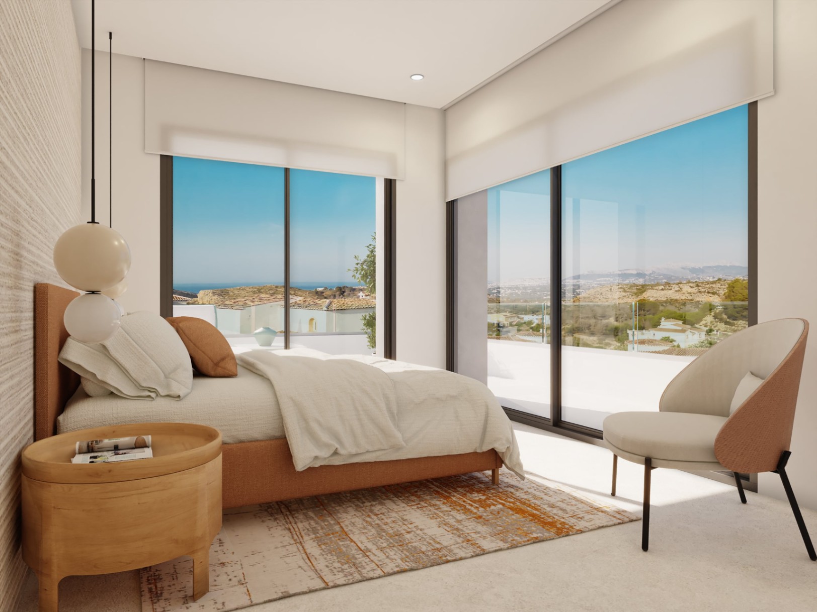 Villa Bianca in Magnolias, Cumbre del Sol, Costa Blanca Nord