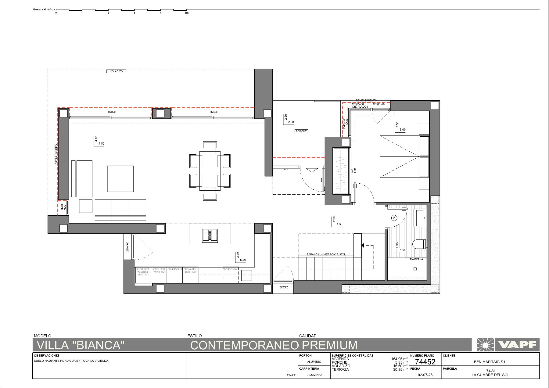 Villa Bianca in Magnolias, Cumbre del Sol, Costa Blanca Nord