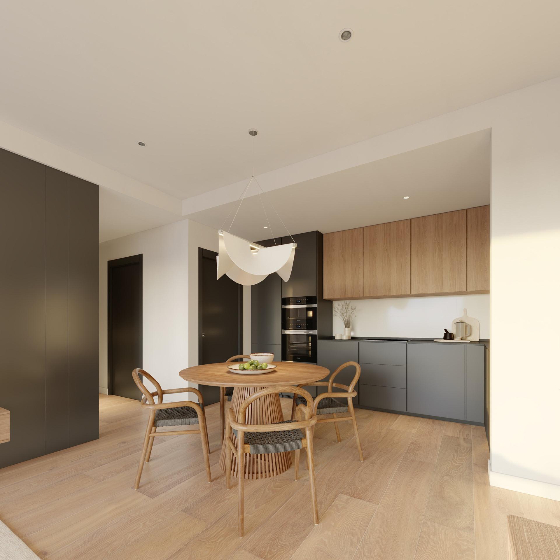 Appartement penthouse en construction à Montecala Gardens, Cumbre del Sol, Costa Blanca Nord