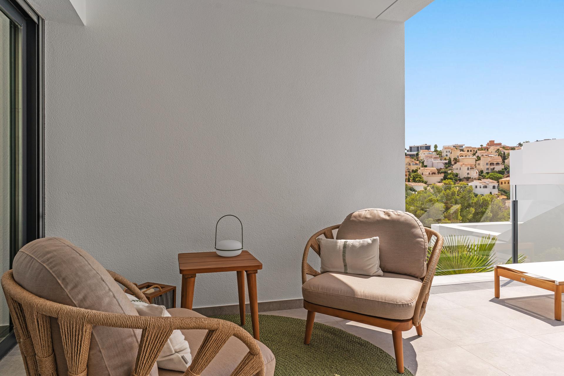 New-build apartment in Montecala Gardens, Cumbre del Sol, Costa Blanca North