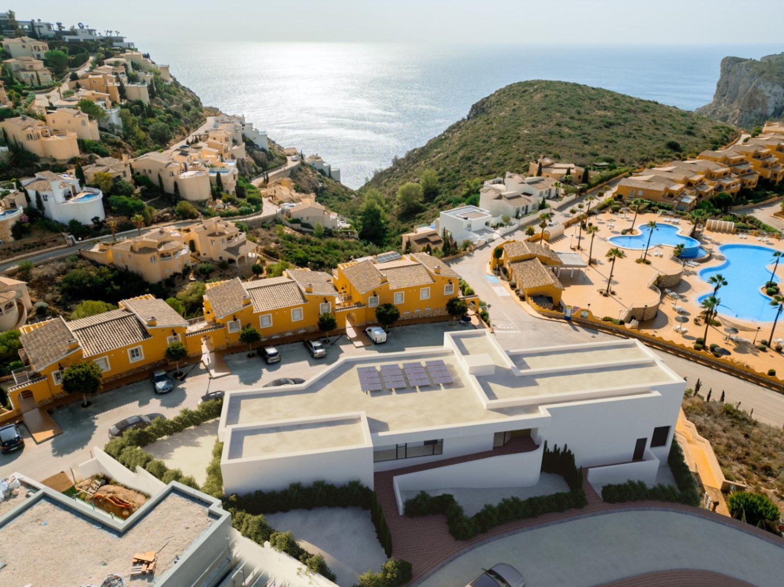 New-build apartment in Montecala Gardens, Cumbre del Sol, Costa Blanca North