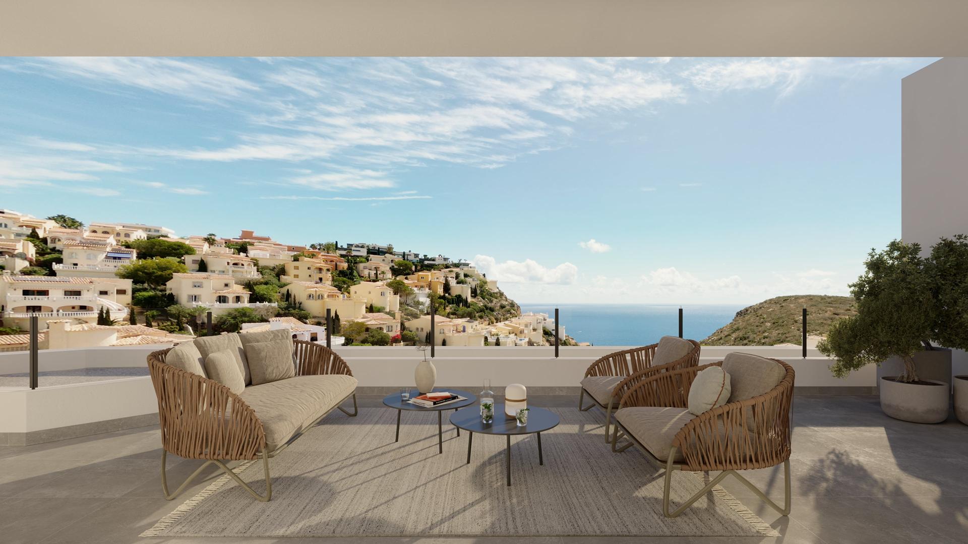 Apartment in Montecala Gardens, Cumbre del Sol, Costa Blanca North