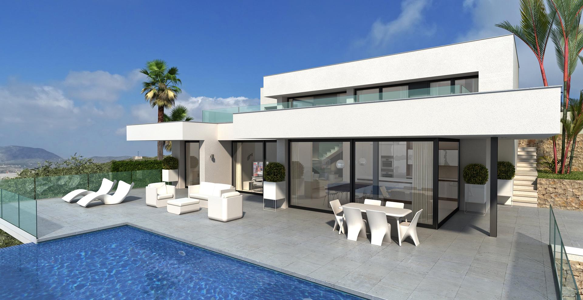 Villa in Jazmines, Cumbre del Sol, Costa Blanca Noord