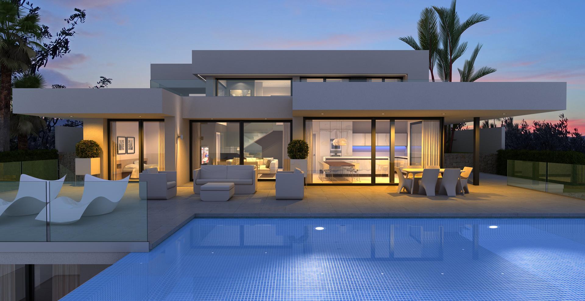 Villa in Jazmines, Cumbre del Sol, Costa Blanca Noord