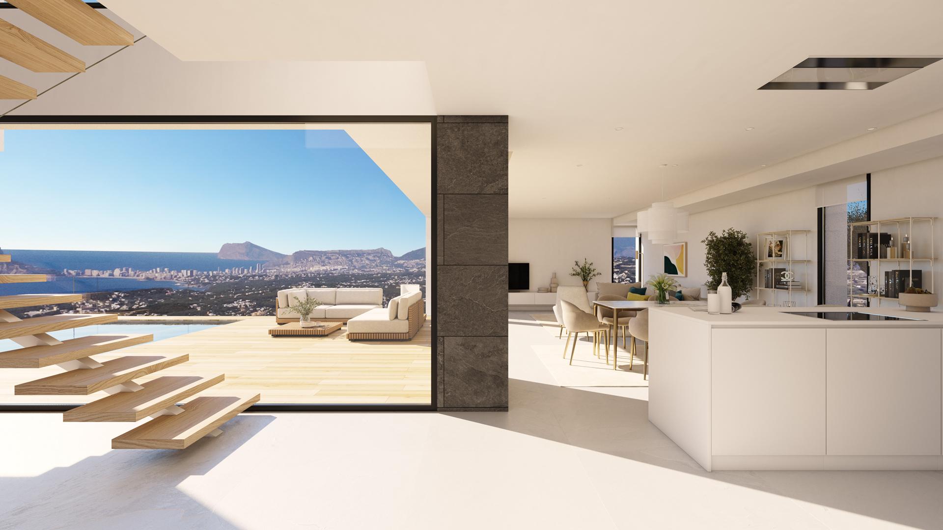 Villa en proyecto en Jazmines, Cumbre del Sol, Costa Blanca Norte