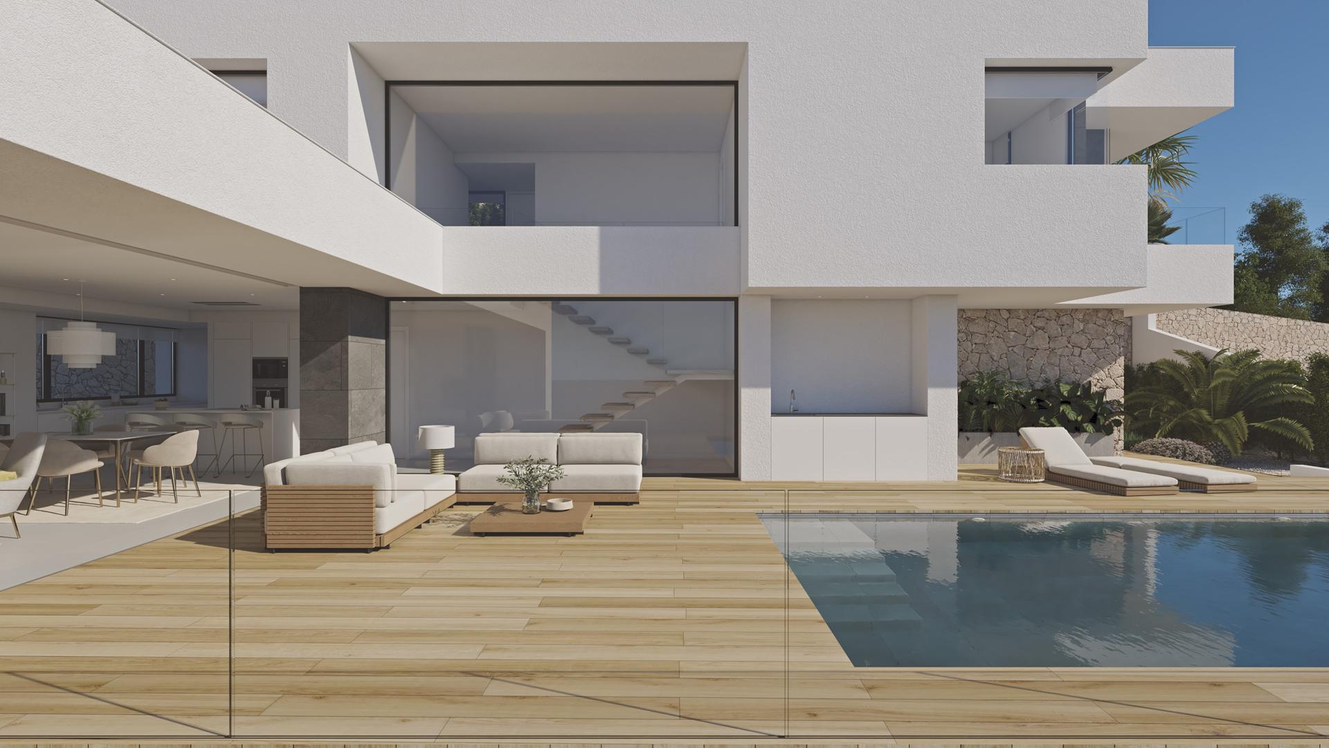 Villa en proyecto en Jazmines, Cumbre del Sol, Costa Blanca Norte