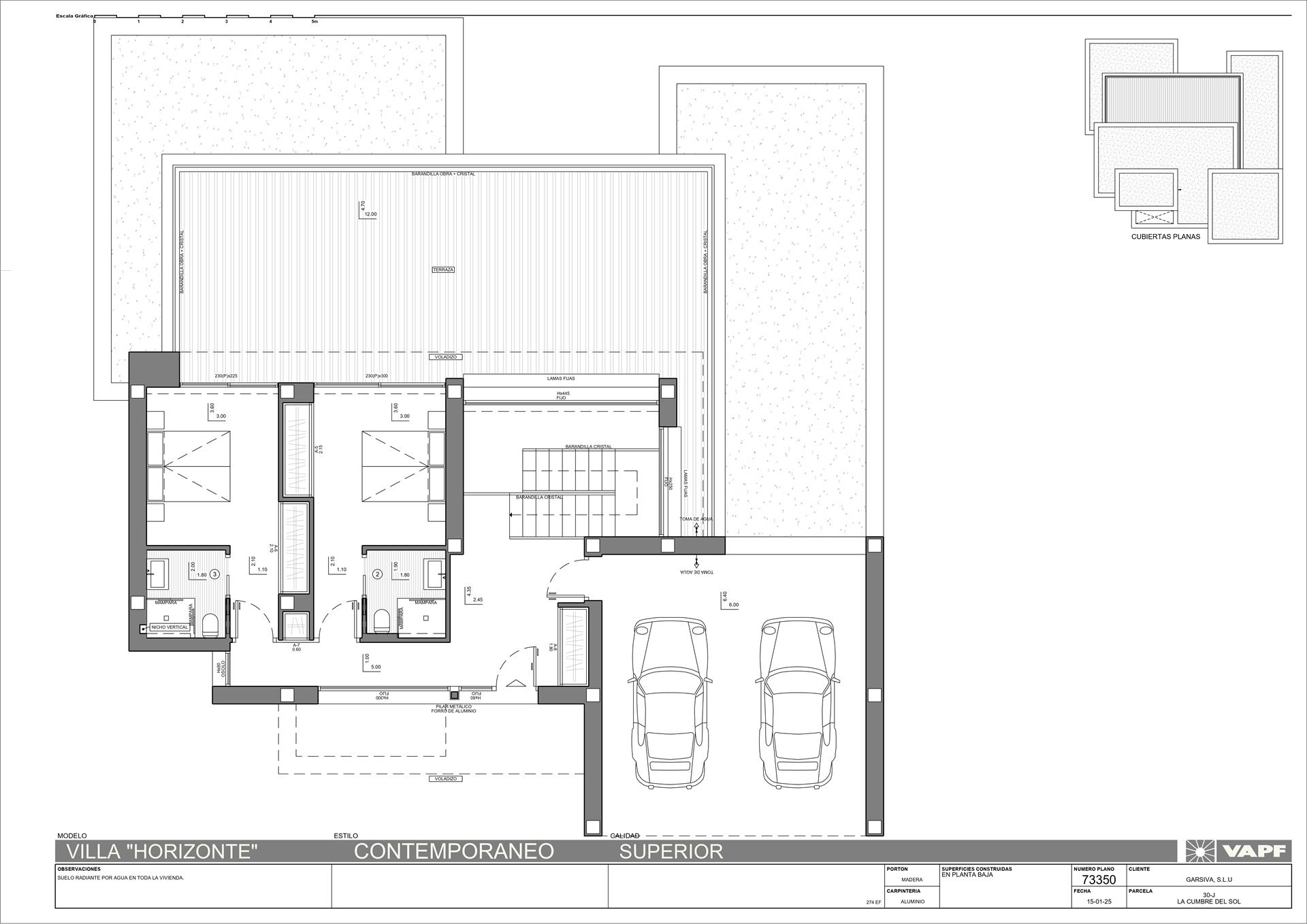 Villa en proyecto en Jazmines, Cumbre del Sol, Costa Blanca Norte