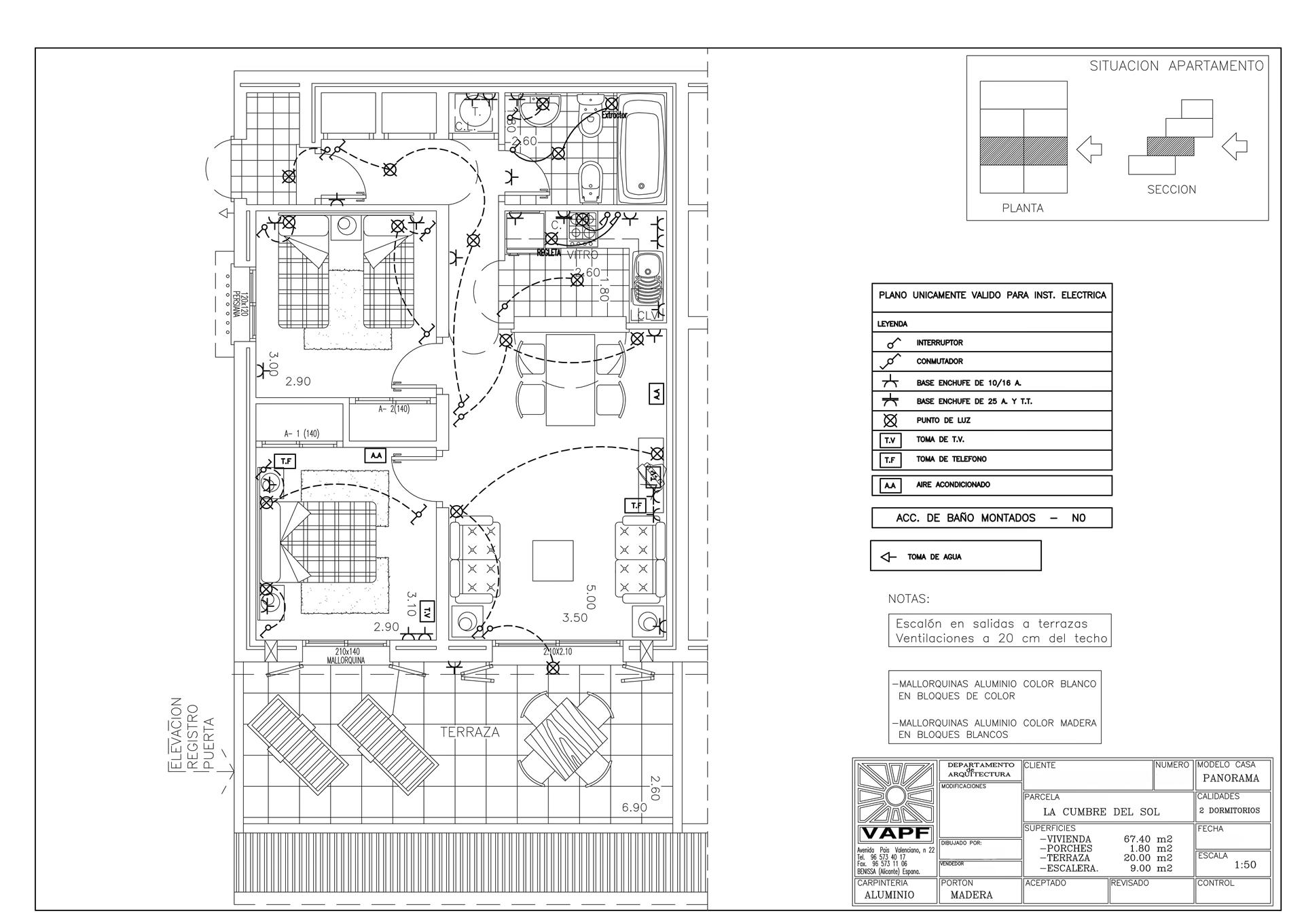 Apartamento en Pueblo Panorama, Cumbre del Sol, Costa Blanca Norte