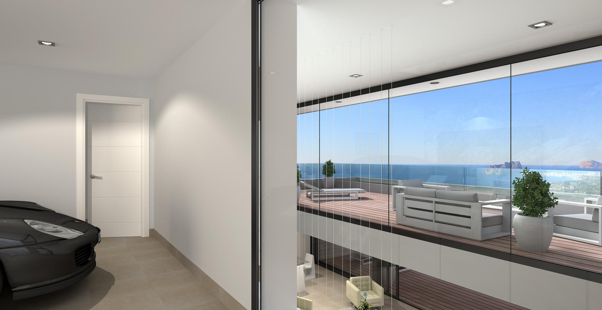Villa en phase de projet à Jazmines, Cumbre del Sol, Costa Blanca Nord