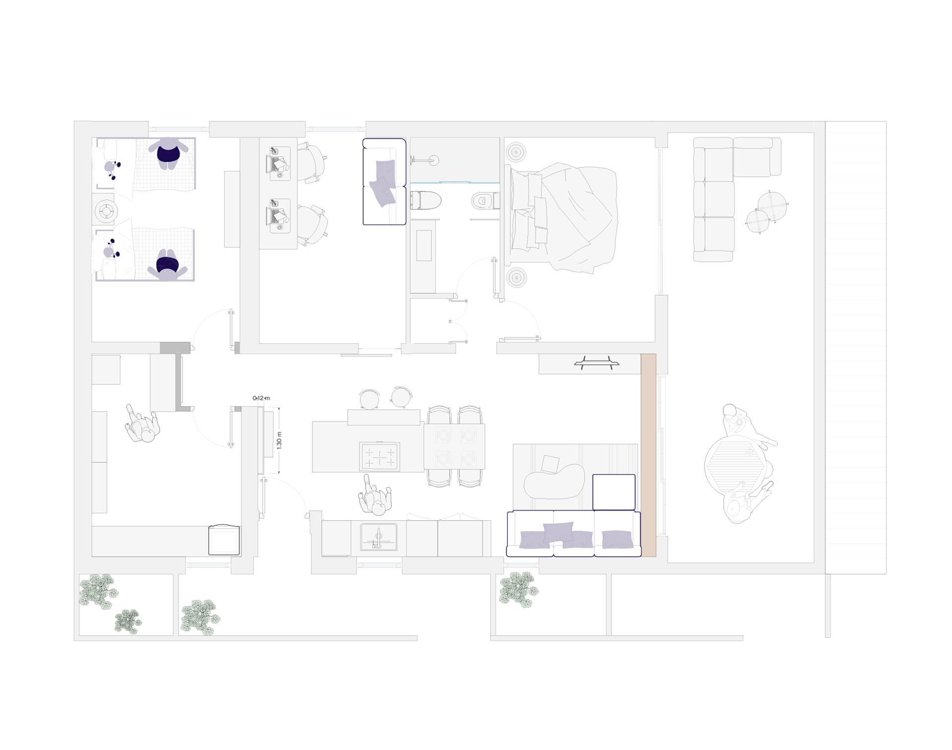 Wohnung in Pueblo de la Luz, Cumbre del Sol, Costa Blanca Nord