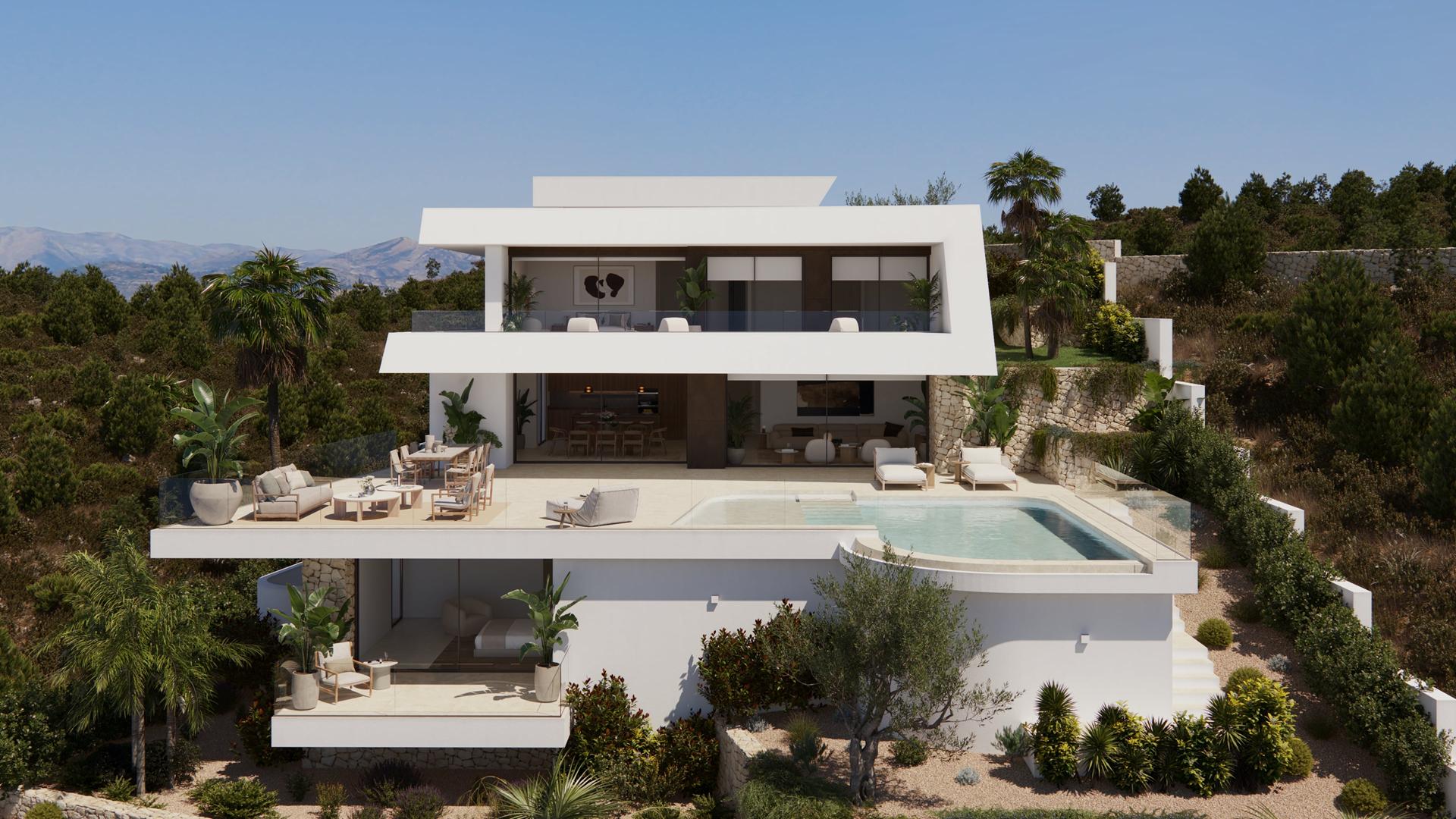 Villa in Jazmines, Cumbre del Sol, Costa Blanca Nord
