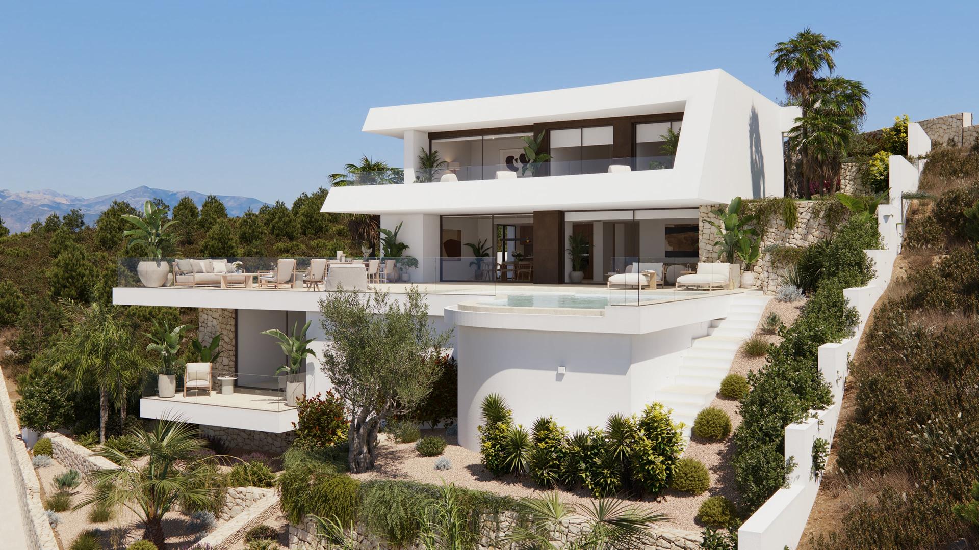 Villa in Jazmines, Cumbre del Sol, Costa Blanca Nord
