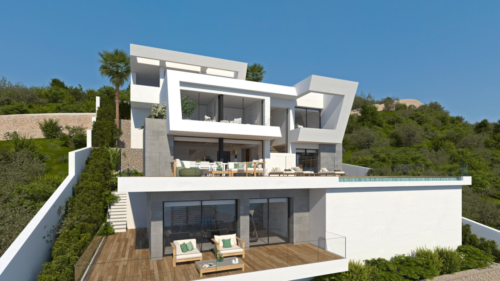 Villa in Jazmines, Cumbre del Sol, Costa Blanca North