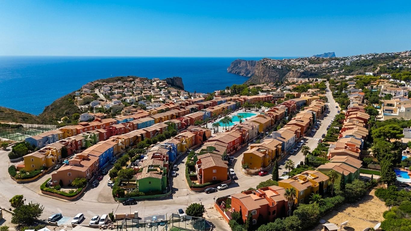 Top-floor apartment in Pueblo de la Paz, Cumbre del Sol, Costa Blanca North