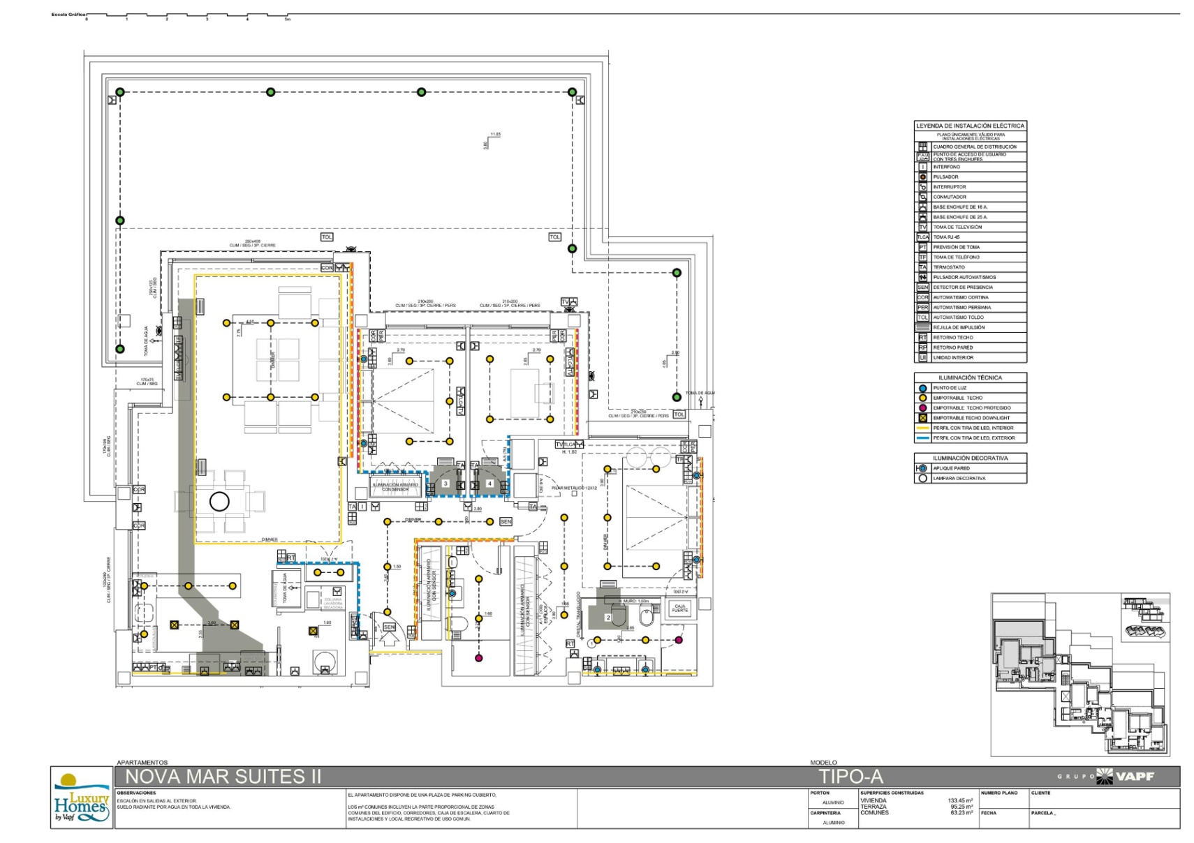 Apartament na ostatnim piętrze w Novamar Suites II, Cumbre del Sol, Costa Blanca Północna