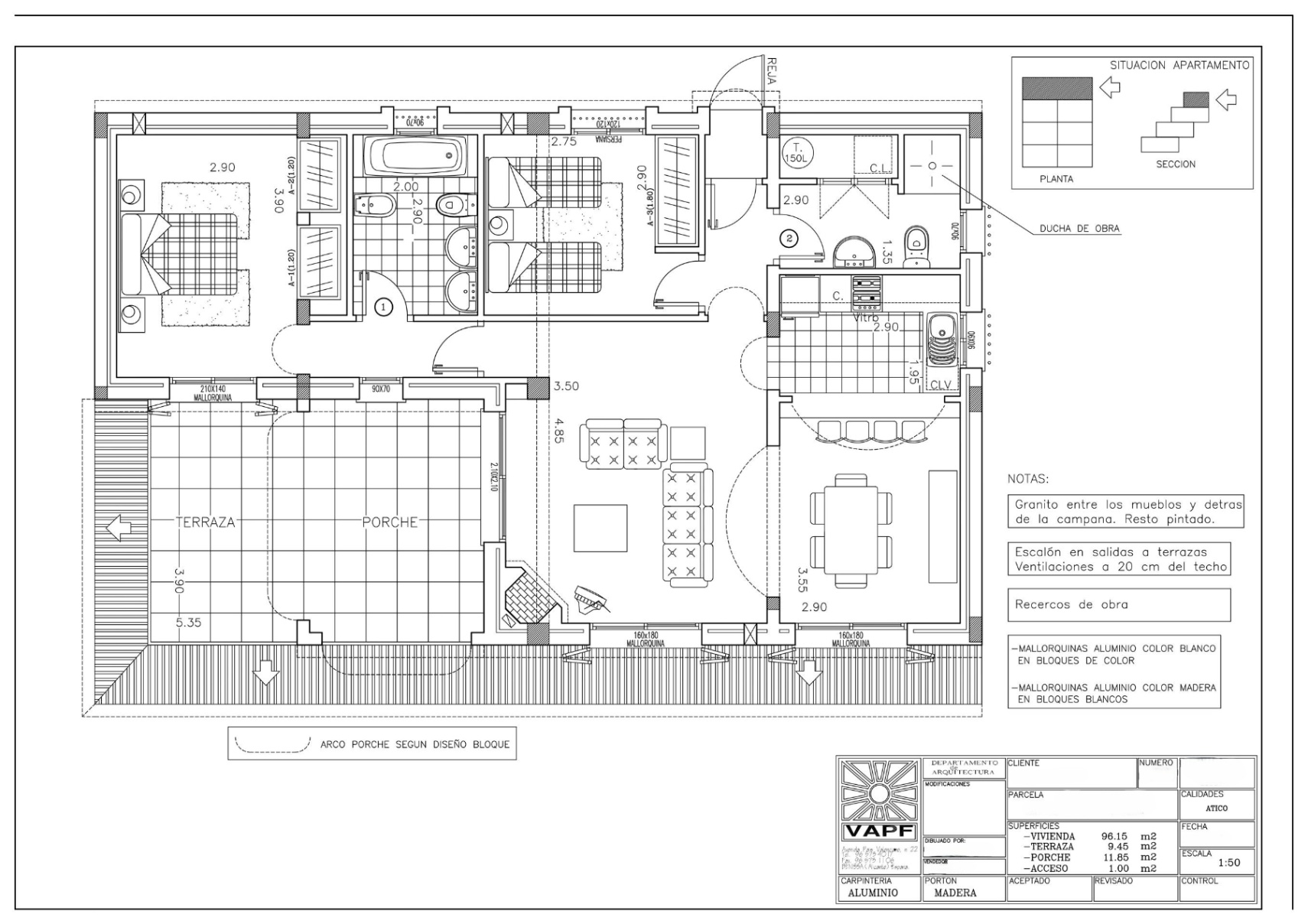 Penthouse in Pueblo Panorama, Cumbre del Sol, Costa Blanca Noord