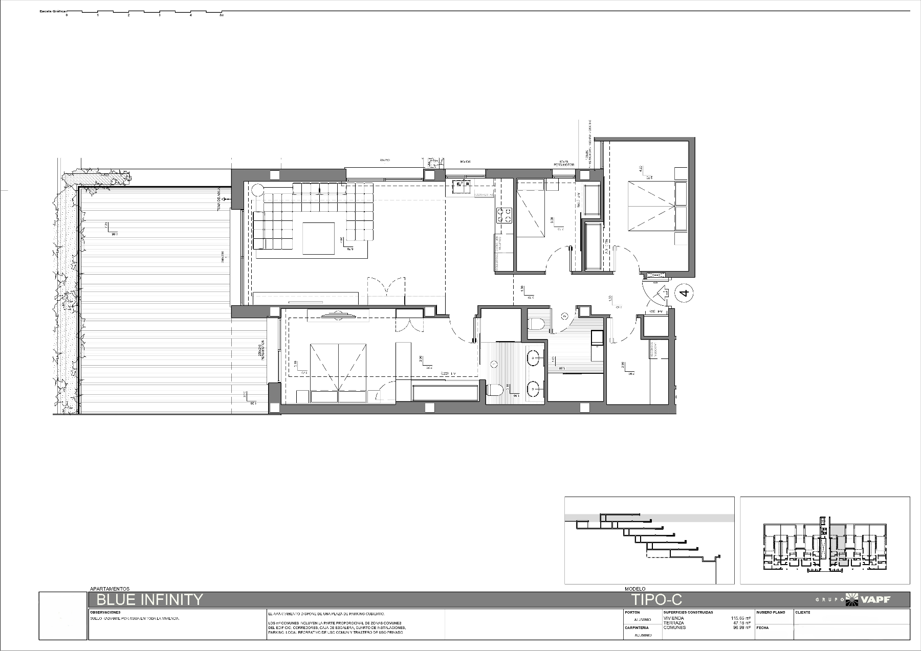 Apartment in Blue Infinity, Cumbre del Sol, Costa Blanca Nord