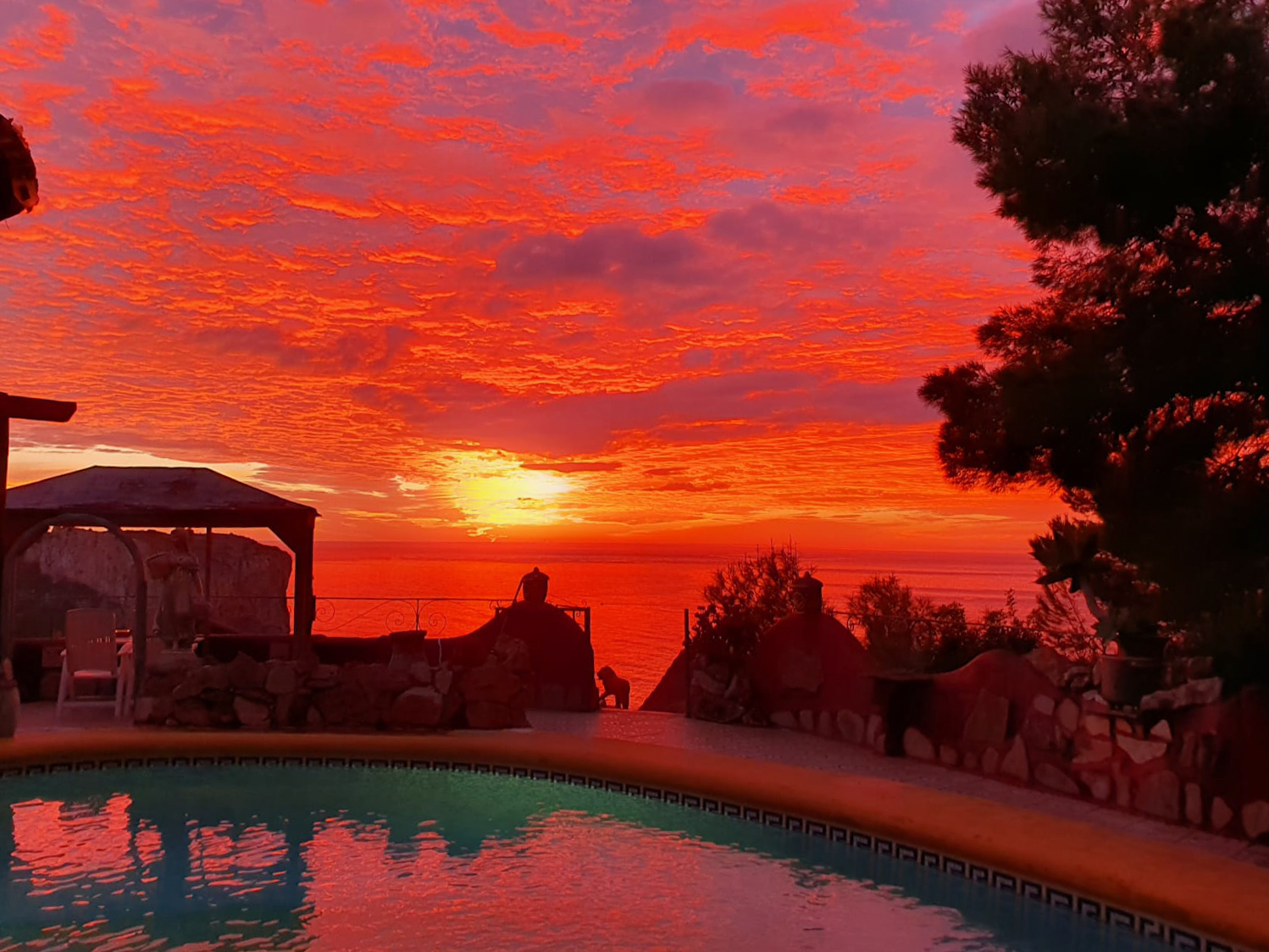 Impresionante villa con vistas al mar